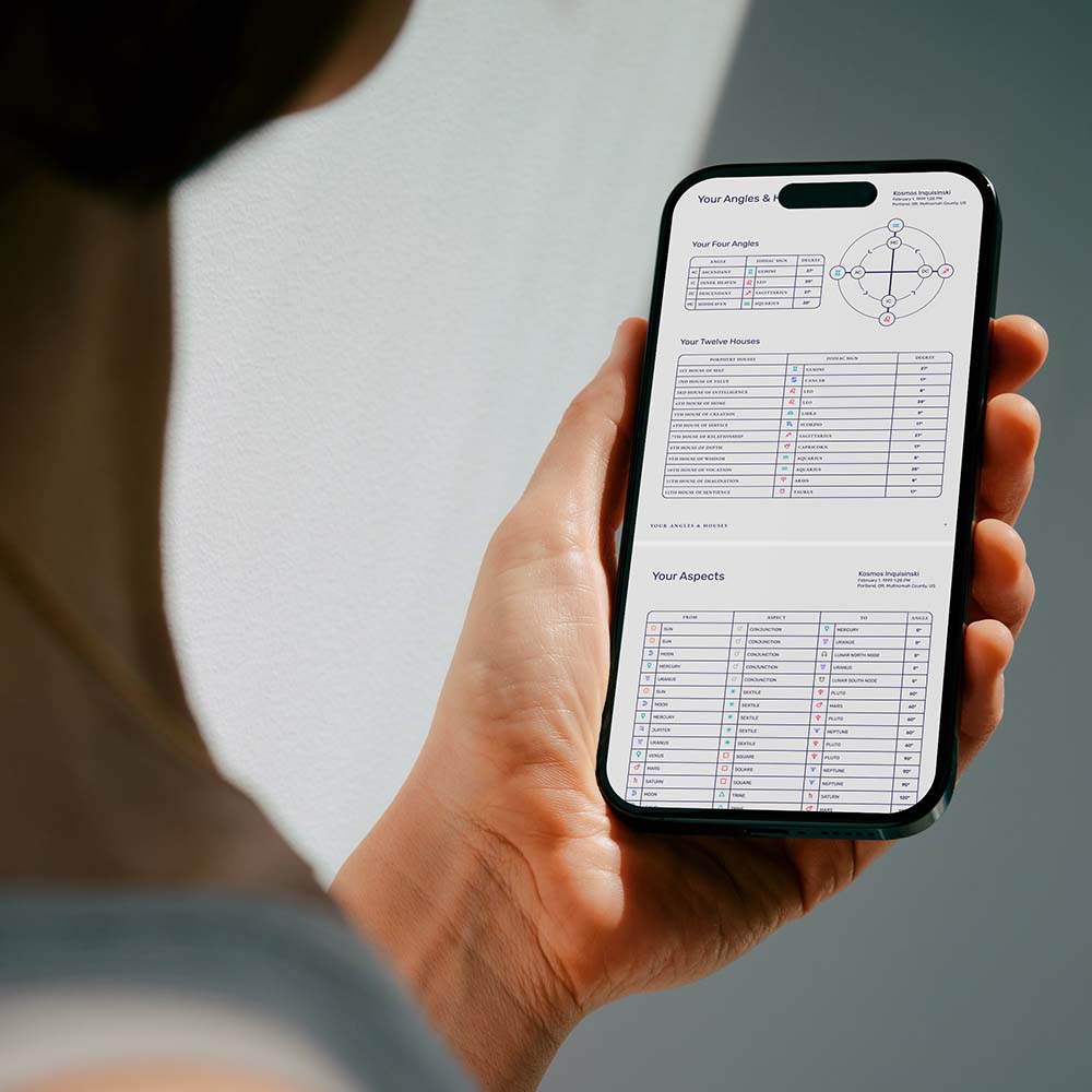 Your Map of Potentials displayed on a smartphone.